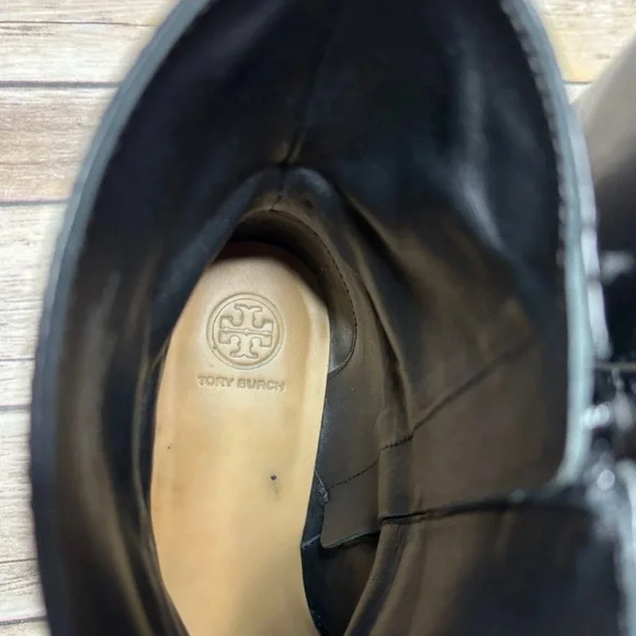 Tory Burch Black Ankle Boots - Picture 6 of 7